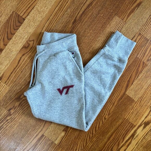 Champion Virginia Tech Joggers Grey XS - Picture 1 of 5